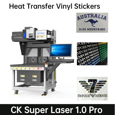 비닐 라벨 키스 절단을위한 CK 슈퍼 CO2 레이저 기계